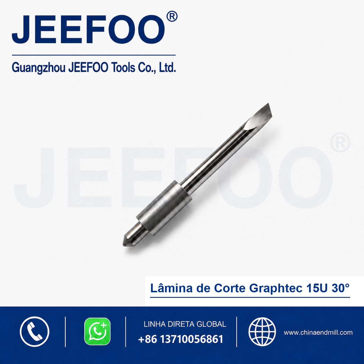 30 Degree Graphtec 15U lâmina Graphtec Plotter Faca