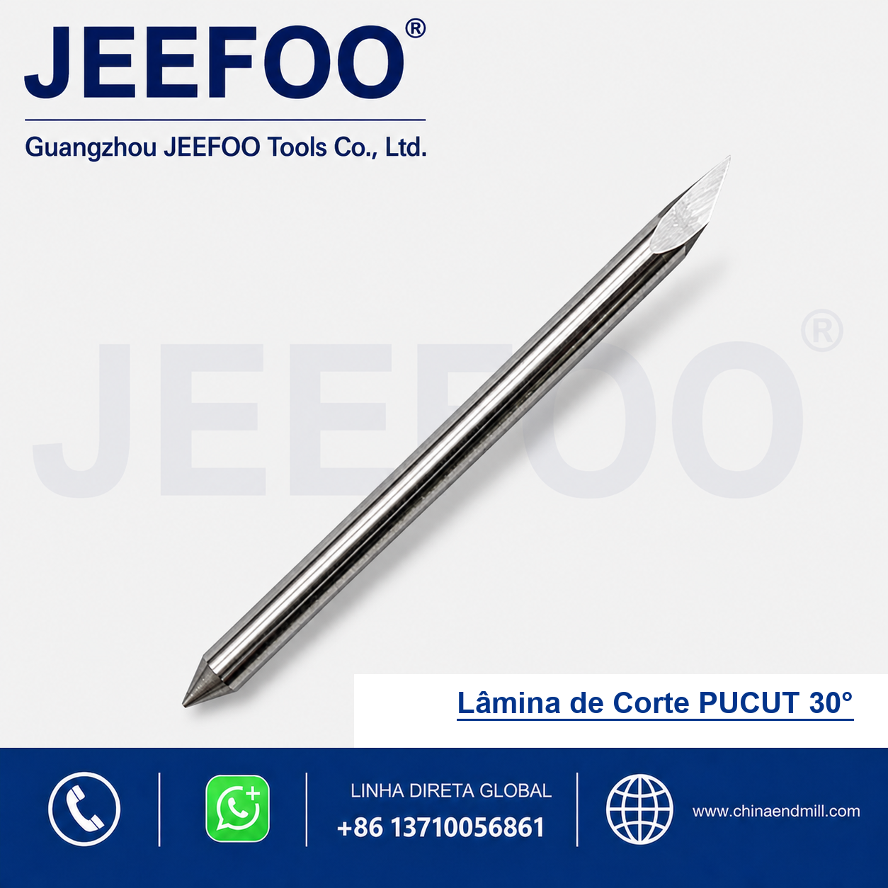 30 graus PCUT Lâminas cortantes, Lâmina PCUT, Lâminas de para corte de vinil plotter PCUT, PCUT Lâmina de corte