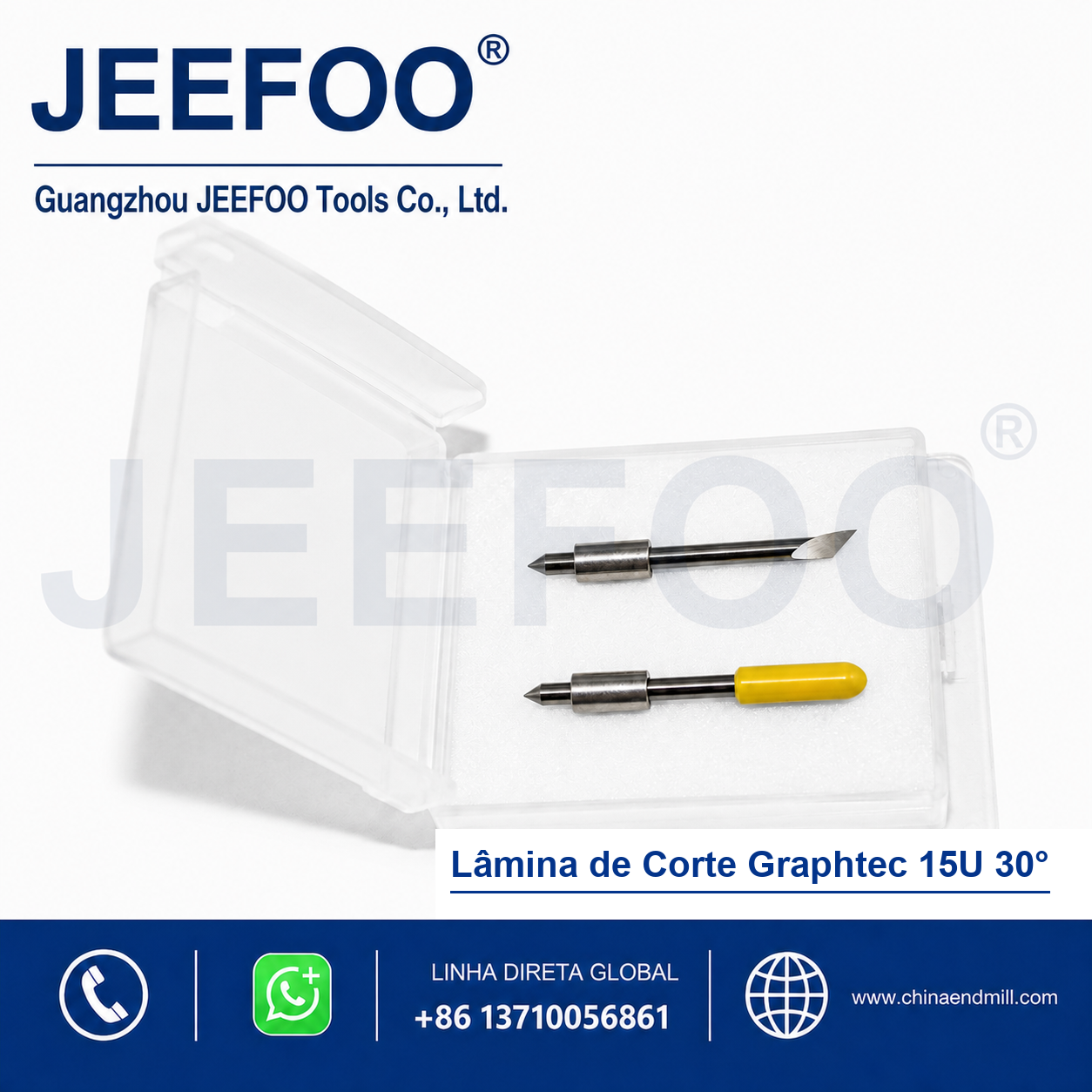 30degree Import Graphtec CB15U corte da lâmina lâmina plotter de vinil, ferramentas de corte plotter, Plotter lâmina de corte